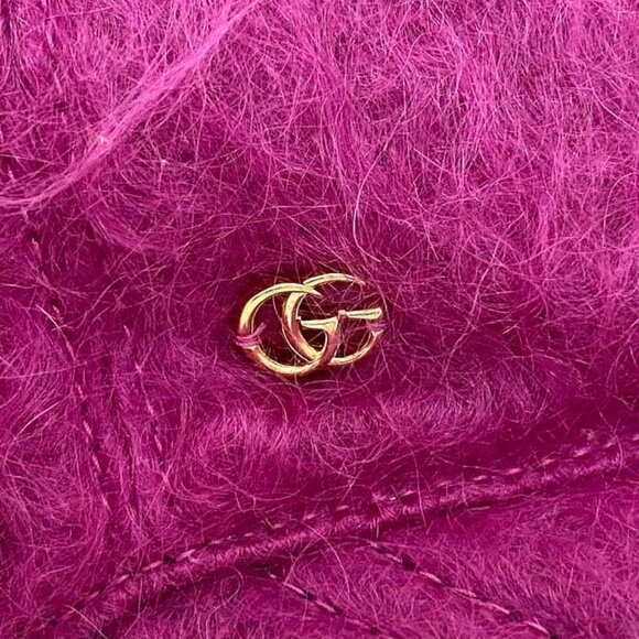Gucci Cap Purple GG Marmont main image 4